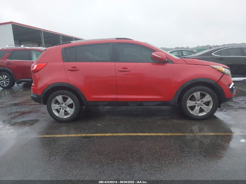2011 Kia Sportage Lx VIN: KNDPB3A25B7054866 Lot: 43330314