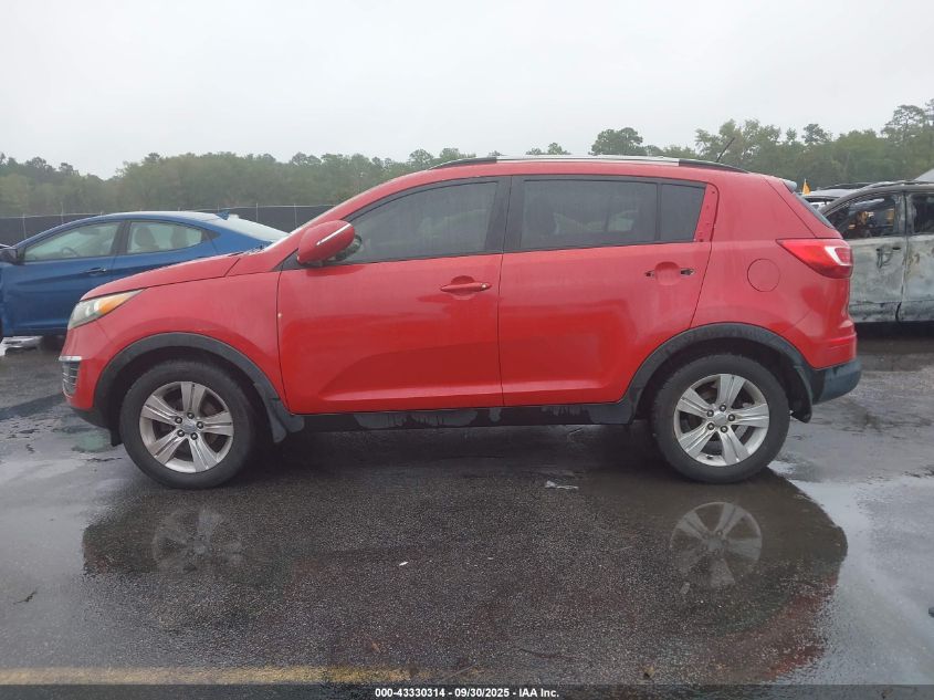 2011 Kia Sportage Lx VIN: KNDPB3A25B7054866 Lot: 43330314