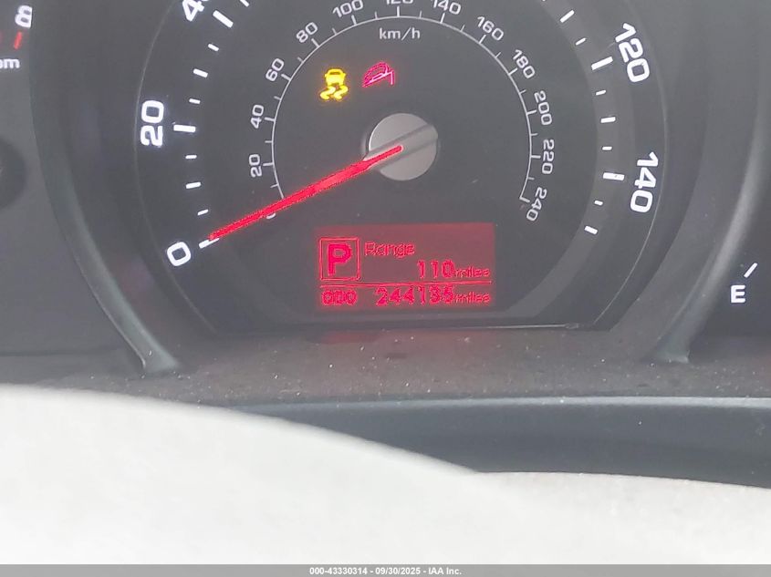 2011 Kia Sportage Lx VIN: KNDPB3A25B7054866 Lot: 43330314