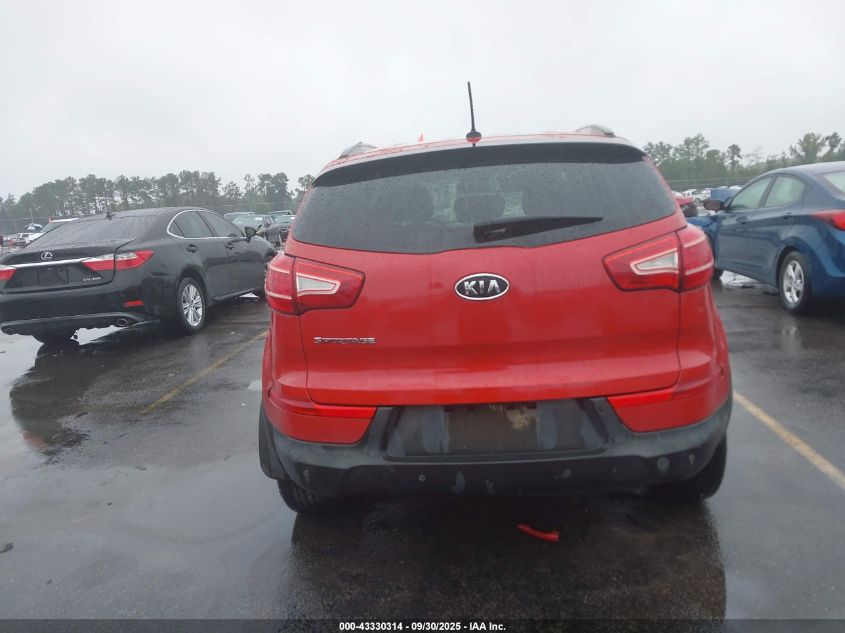 2011 Kia Sportage Lx VIN: KNDPB3A25B7054866 Lot: 43330314