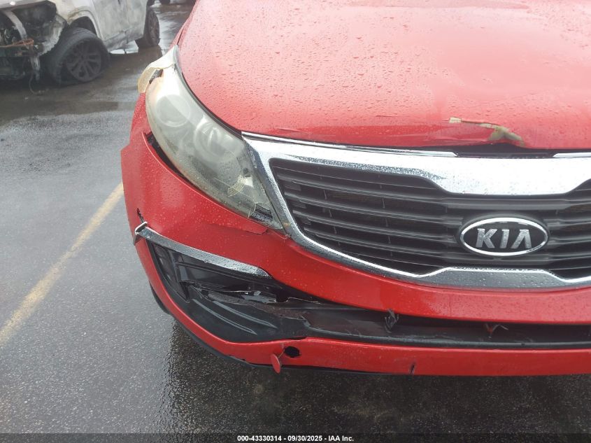 2011 Kia Sportage Lx VIN: KNDPB3A25B7054866 Lot: 43330314