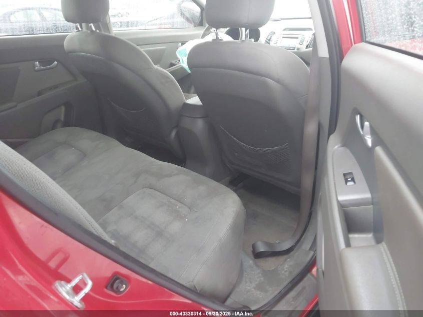 2011 Kia Sportage Lx VIN: KNDPB3A25B7054866 Lot: 43330314