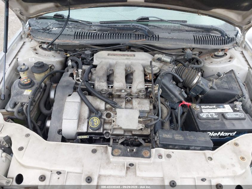 1998 Mercury Sable Ls VIN: 1MEFM53S2WA651267 Lot: 43330345