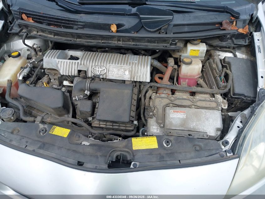 2012 Toyota Prius Plug-In VIN: JTDKN3DP7C3030148 Lot: 43330346