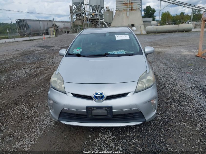 2012 Toyota Prius Plug-In VIN: JTDKN3DP7C3030148 Lot: 43330346