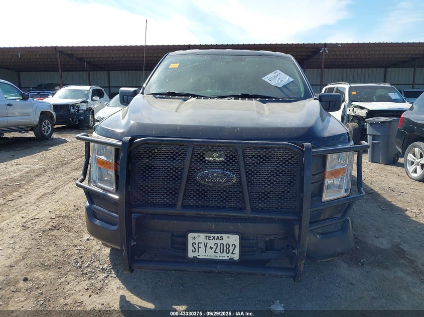 2022 Ford F-150 Xl VIN: 1FTMF1E55NKE48448 Lot: 43330375