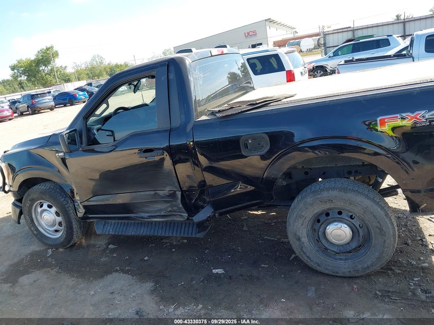 2022 Ford F-150 Xl VIN: 1FTMF1E55NKE48448 Lot: 43330375