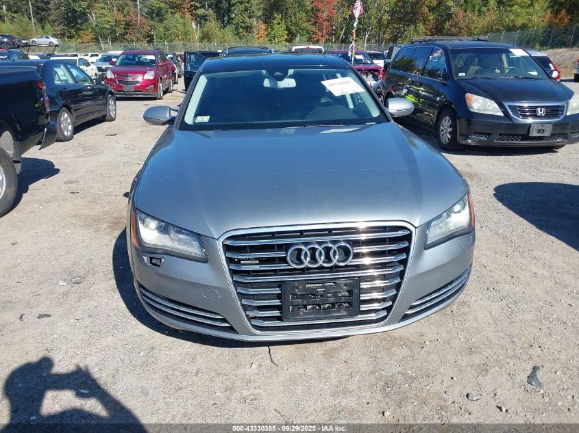 2012 Audi A8 L 4.2 VIN: WAURVAFD8CN012555 Lot: 43330385