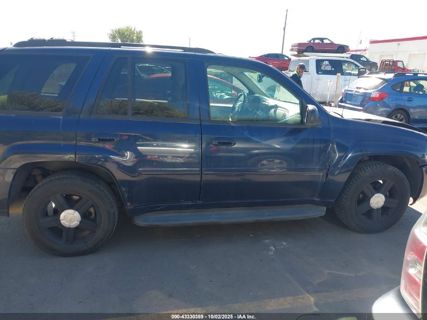 2008 Chevrolet Trailblazer Lt VIN: 1GNDT13S282262413 Lot: 43330389