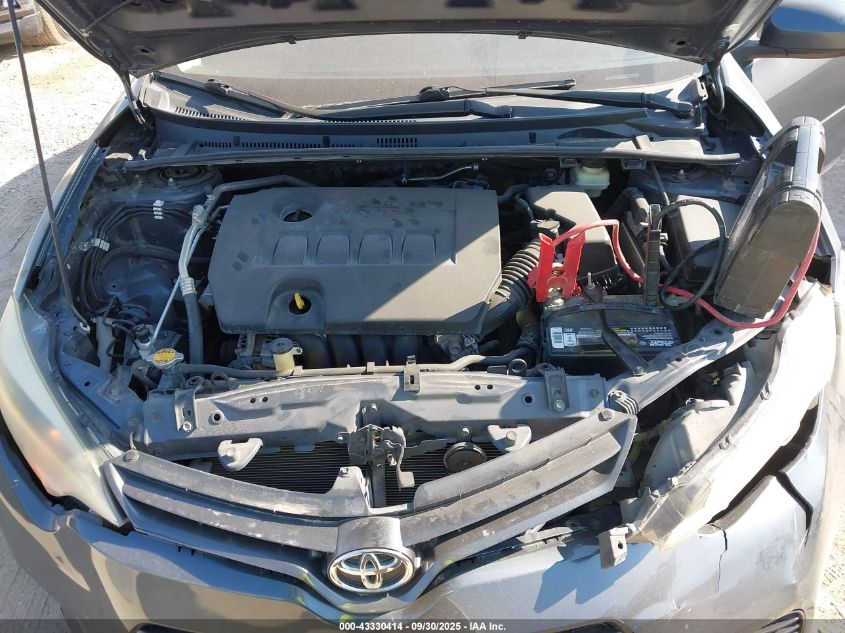 2015 Toyota Corolla Le VIN: 5YFBURHE8FP265023 Lot: 43330414