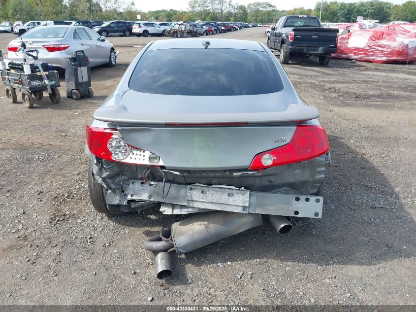 2005 Infiniti G35 VIN: JNKCV54E35M407133 Lot: 43330431