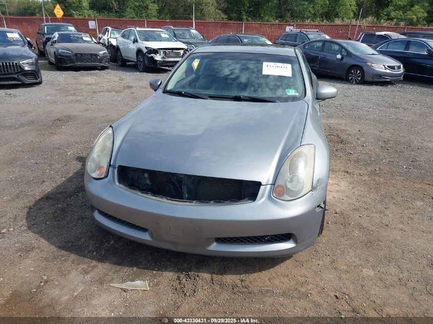 2005 Infiniti G35 VIN: JNKCV54E35M407133 Lot: 43330431