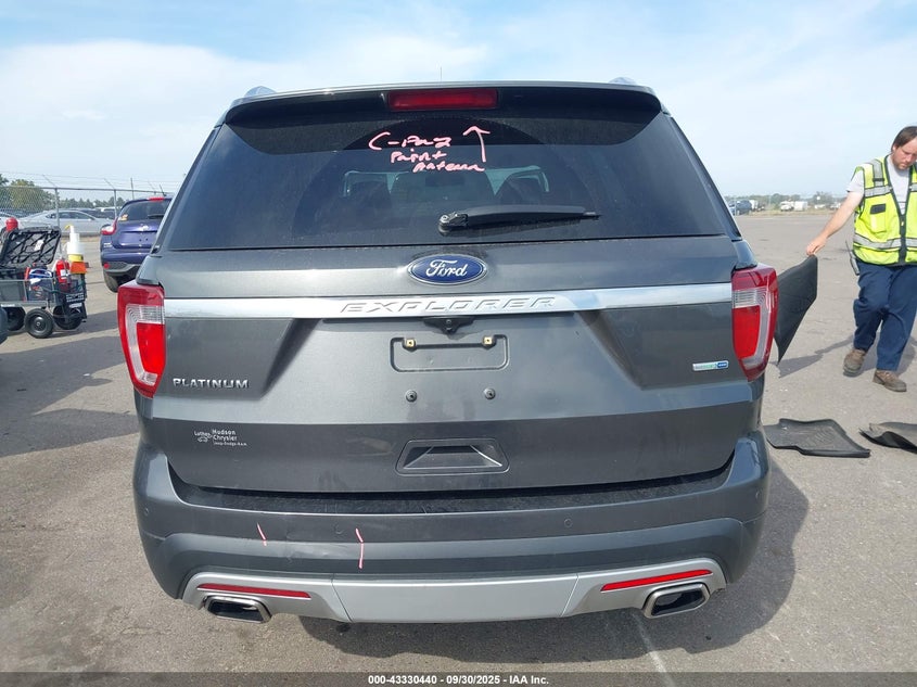 2017 FORD EXPLORER PLATINUM - 1FM5K8HT1HGD88707