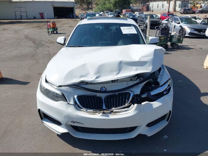 2016 BMW 228I VIN: WBA1F9C57GV544505 Lot: 43330441