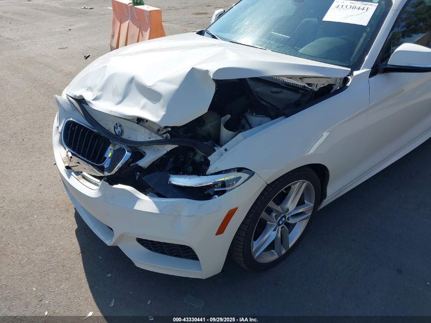 2016 BMW 228I VIN: WBA1F9C57GV544505 Lot: 43330441