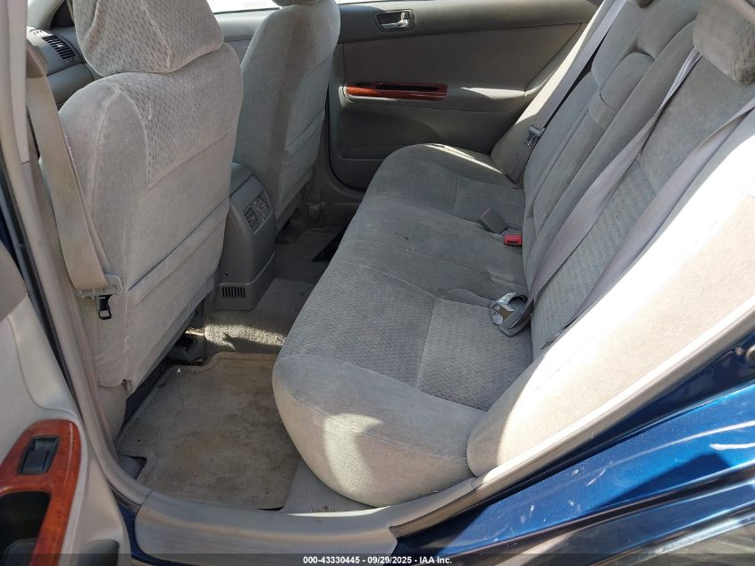 2002 Toyota Camry Xle VIN: 4T1BE30K12U555480 Lot: 43330445