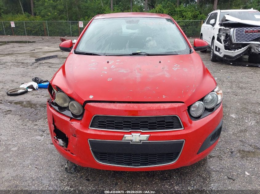 2013 Chevrolet Sonic Lt Auto VIN: 1G1JC6SH7D4180537 Lot: 43330470