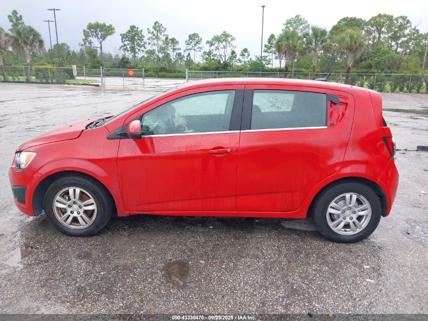 2013 Chevrolet Sonic Lt Auto VIN: 1G1JC6SH7D4180537 Lot: 43330470