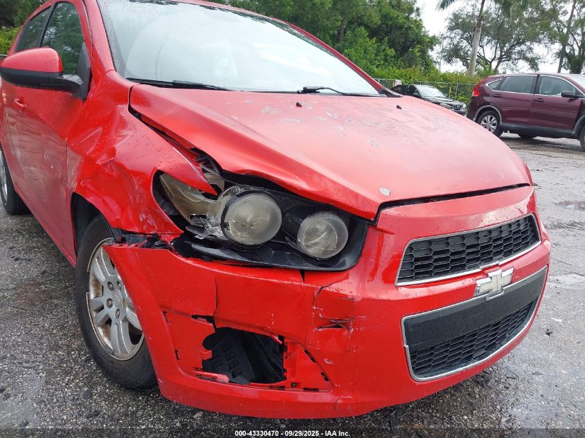 2013 Chevrolet Sonic Lt Auto VIN: 1G1JC6SH7D4180537 Lot: 43330470