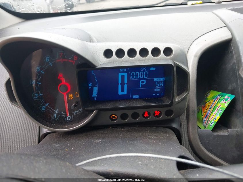 2013 Chevrolet Sonic Lt Auto VIN: 1G1JC6SH7D4180537 Lot: 43330470