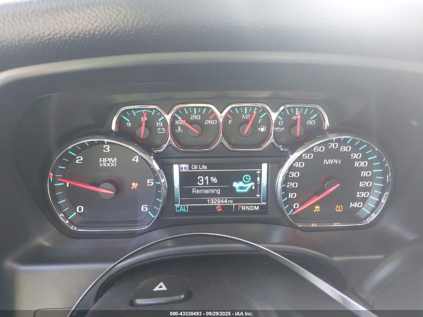 2016 Chevrolet Silverado 1500 1Lt VIN: 3GCPCREC3GG262792 Lot: 43330493