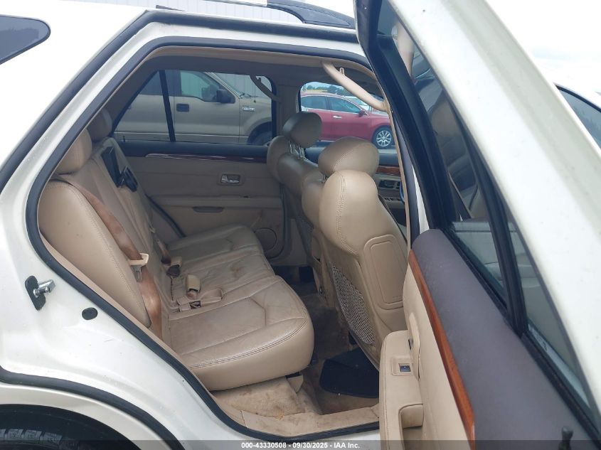 2008 Cadillac Srx V6 VIN: 1GYEE637680119938 Lot: 43330508