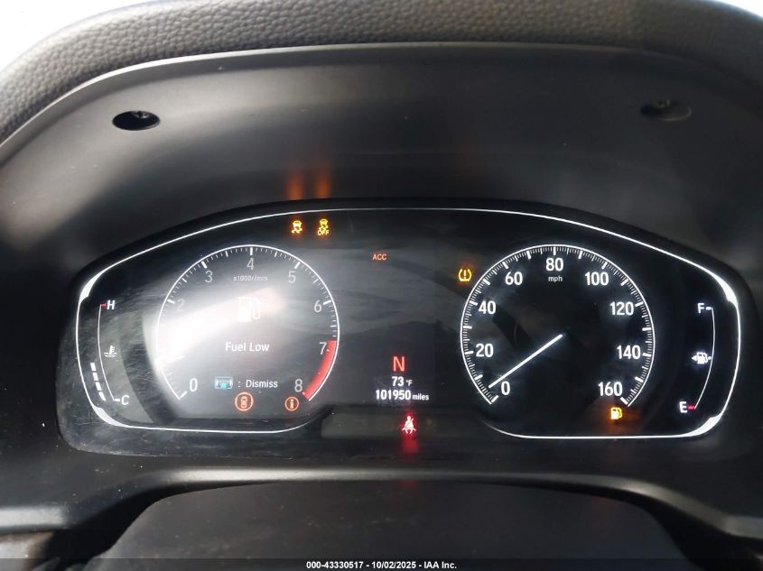 2018 Honda Accord Ex-L 2.0T VIN: 1HGCV2F51JA000356 Lot: 43330517