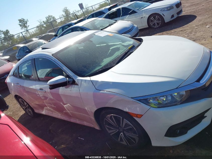 2017 Honda Civic Ex-T VIN: 19XFC1F3XHE033406 Lot: 43330535