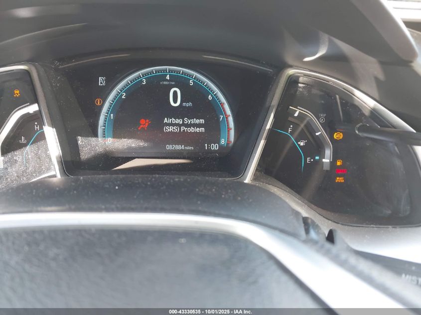 2017 Honda Civic Ex-T VIN: 19XFC1F3XHE033406 Lot: 43330535