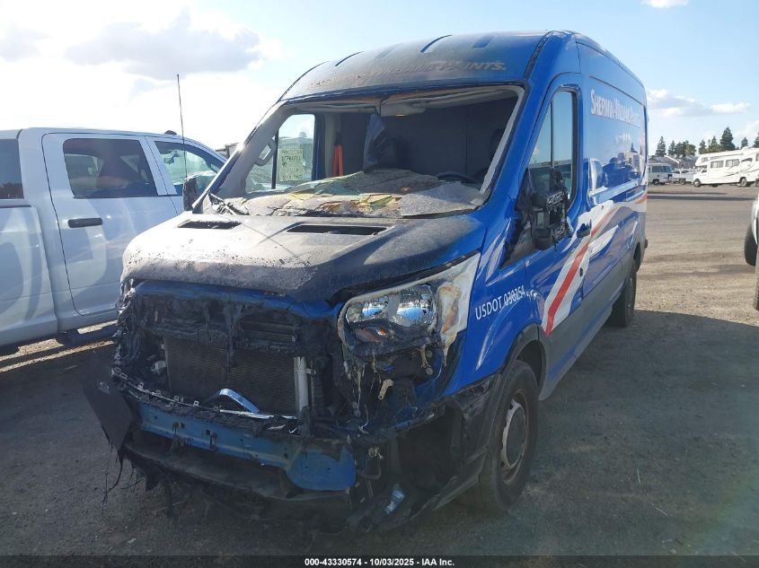 2020 Ford Transit-250 VIN: 1FTBR1C8XLKB56366 Lot: 43330574