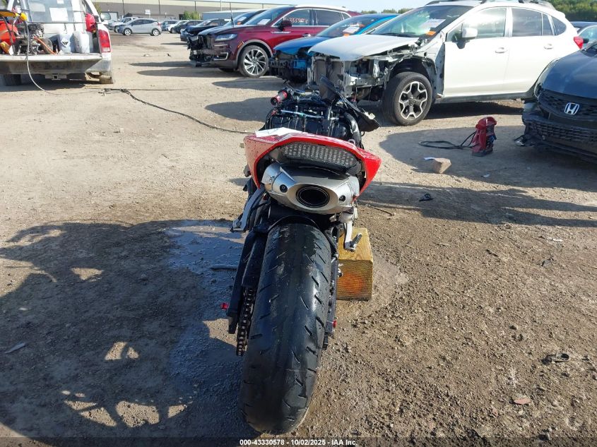 2021 Honda Cbr600 Rr VIN: JH2PC40J8MK700100 Lot: 43330578