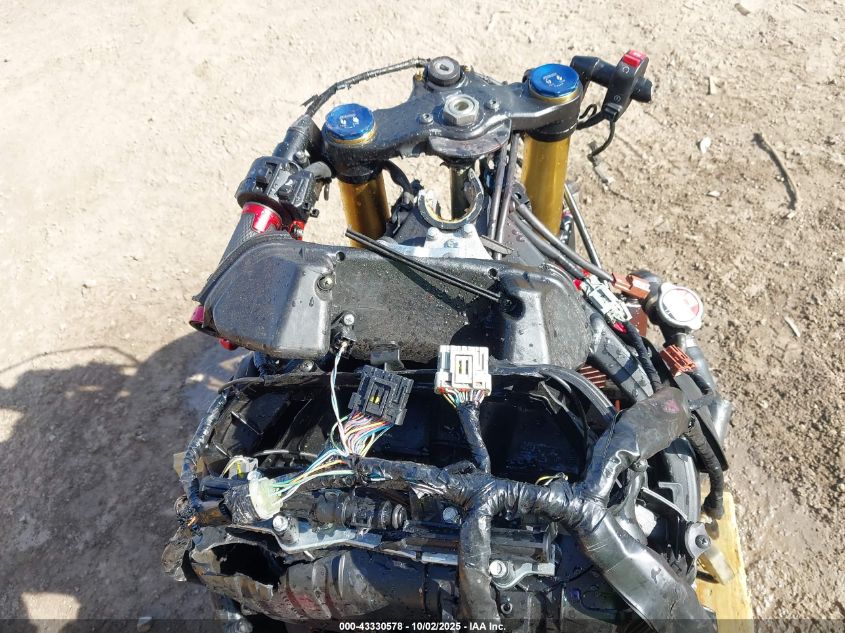 2021 Honda Cbr600 Rr VIN: JH2PC40J8MK700100 Lot: 43330578