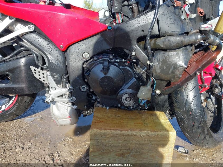 2021 Honda Cbr600 Rr VIN: JH2PC40J8MK700100 Lot: 43330578