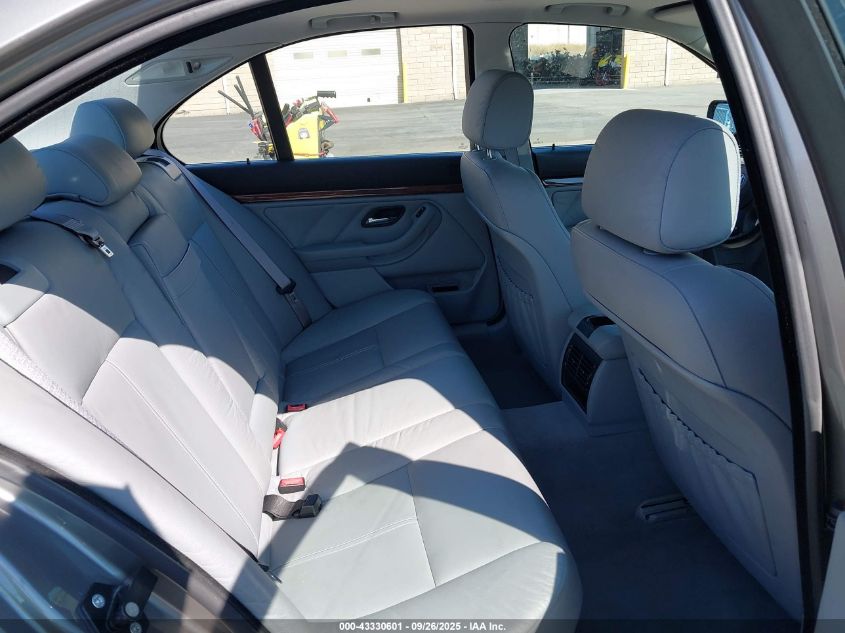 2002 BMW 540Ia VIN: WBADN63412GN85148 Lot: 43330601