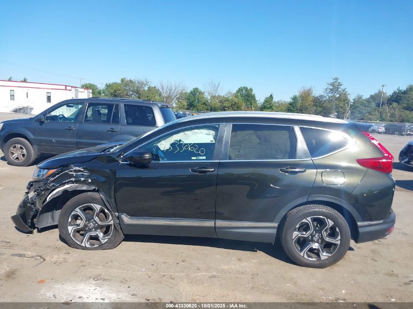 2018 Honda Cr-V Touring VIN: 7FARW2H90JE062588 Lot: 43330620