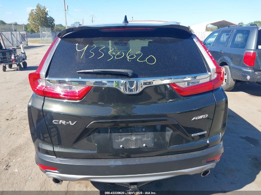 2018 Honda Cr-V Touring VIN: 7FARW2H90JE062588 Lot: 43330620