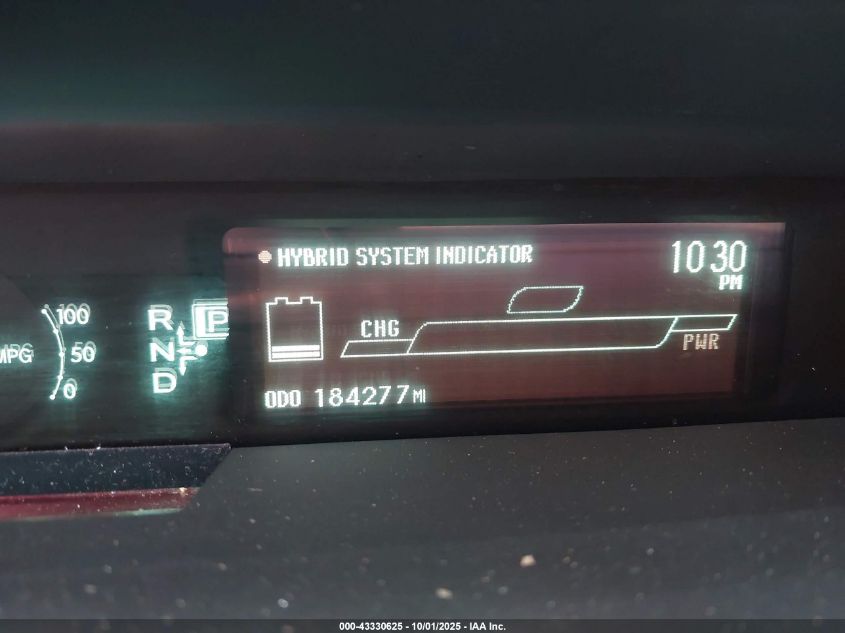 2010 Toyota Prius V VIN: JTDKN3DU0A5196566 Lot: 43330625