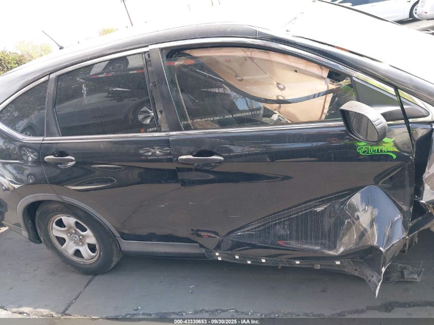 2016 Honda Cr-V Lx VIN: 3CZRM3H3XGG700491 Lot: 43330653