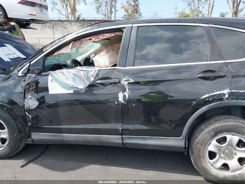 2016 Honda Cr-V Lx VIN: 3CZRM3H3XGG700491 Lot: 43330653