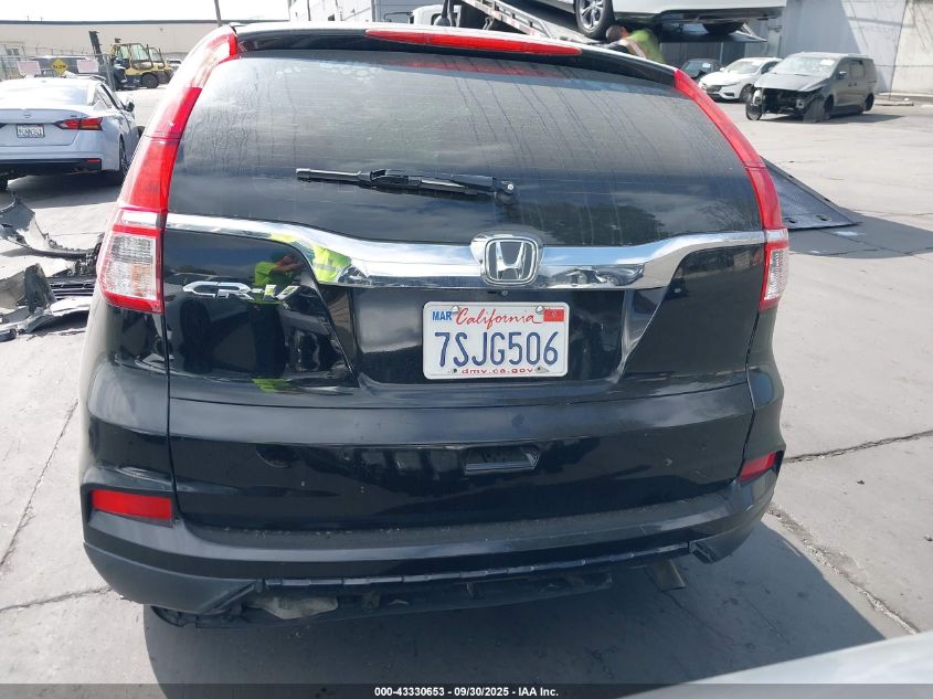 2016 Honda Cr-V Lx VIN: 3CZRM3H3XGG700491 Lot: 43330653