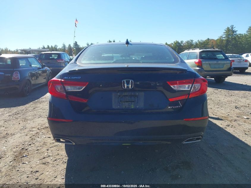 2019 Honda Accord Sport VIN: 1HGCV1F36KA024713 Lot: 43330654