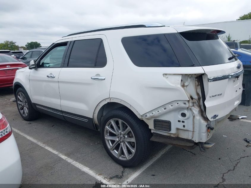 2016 Ford Explorer Limited VIN: 1FM5K8F87GGB98164 Lot: 43330658