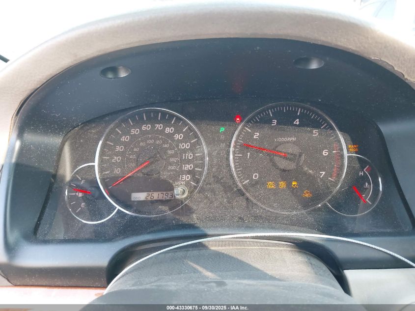 2006 Lexus Gx 470 VIN: JTJBT20X660115992 Lot: 43330675