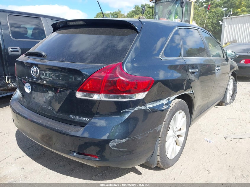 2013 TOYOTA VENZA XLE 4T3BA3BBXDU042568