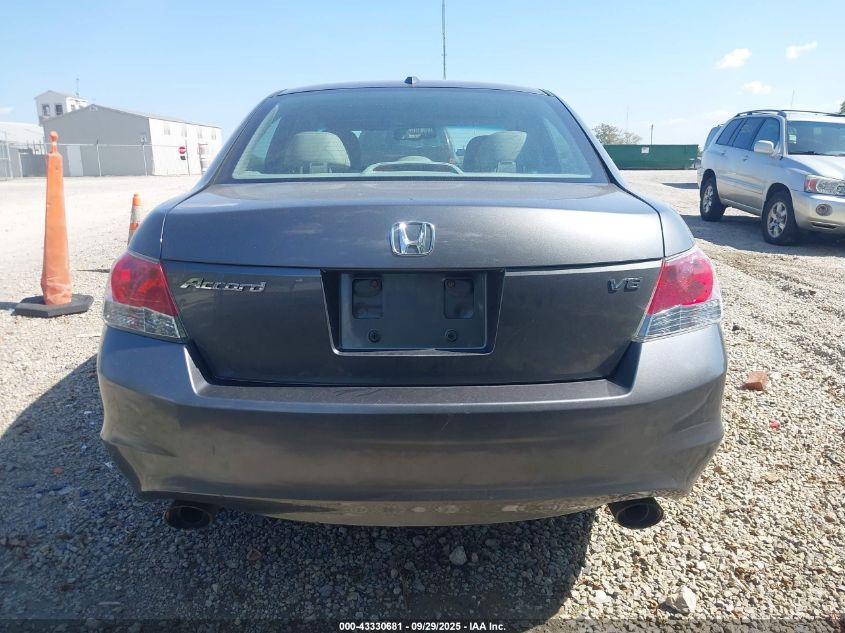 2010 Honda Accord 3.5 Ex-L VIN: 1HGCP3F88AA015222 Lot: 43330681