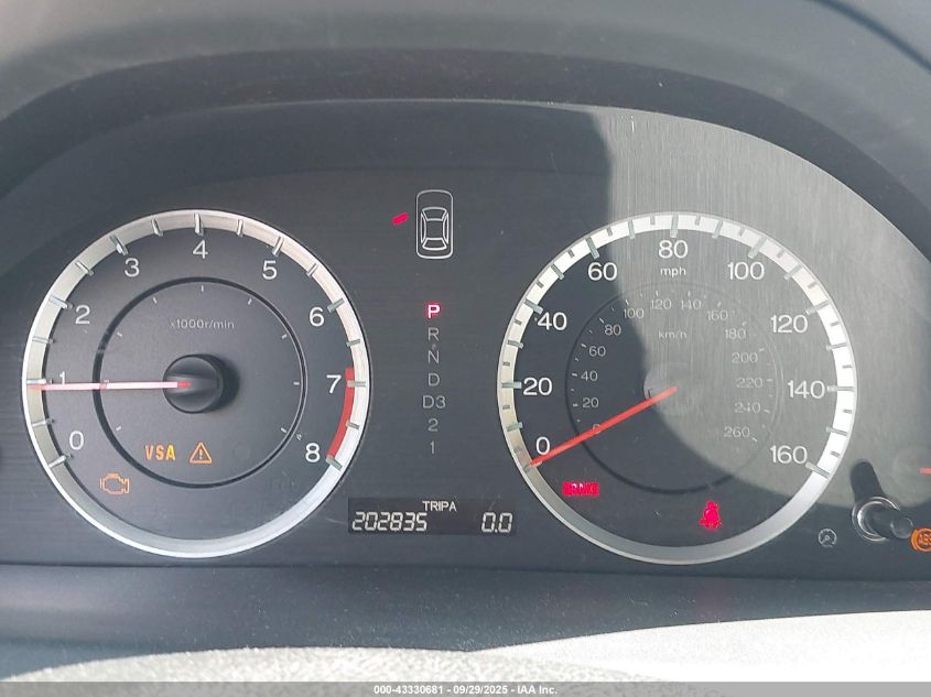 2010 Honda Accord 3.5 Ex-L VIN: 1HGCP3F88AA015222 Lot: 43330681