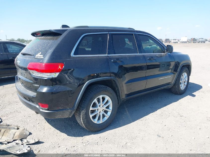 2015 Jeep Grand Cherokee Laredo VIN: 1C4RJFAG4FC602006 Lot: 43330680