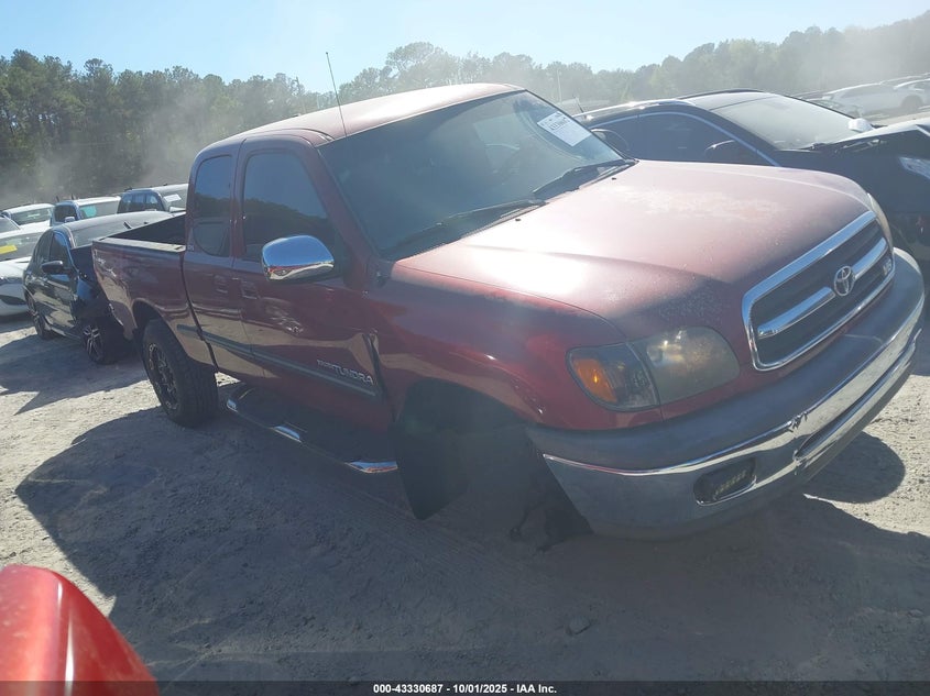 2001 Toyota Tundra Sr5 V8 VIN: 5TBBT44171S199971 Lot: 43330687
