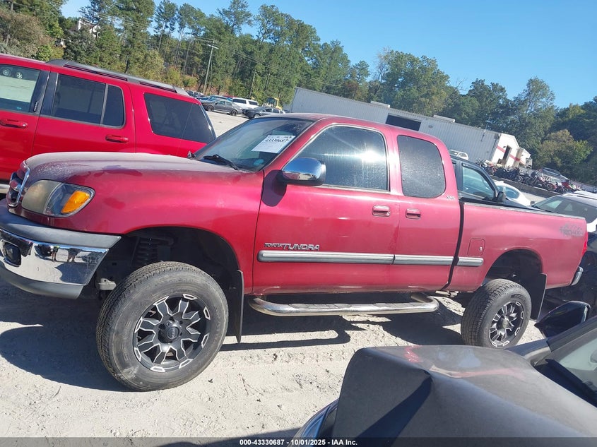 2001 Toyota Tundra Sr5 V8 VIN: 5TBBT44171S199971 Lot: 43330687