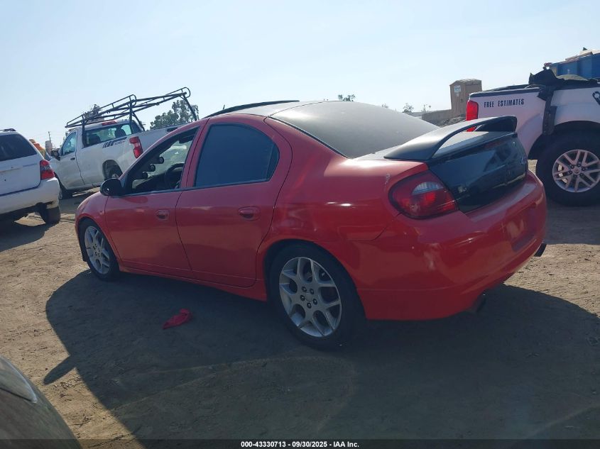 2004 Dodge Neon VIN: 1B3AS66SX4D6041 Lot: 43330713